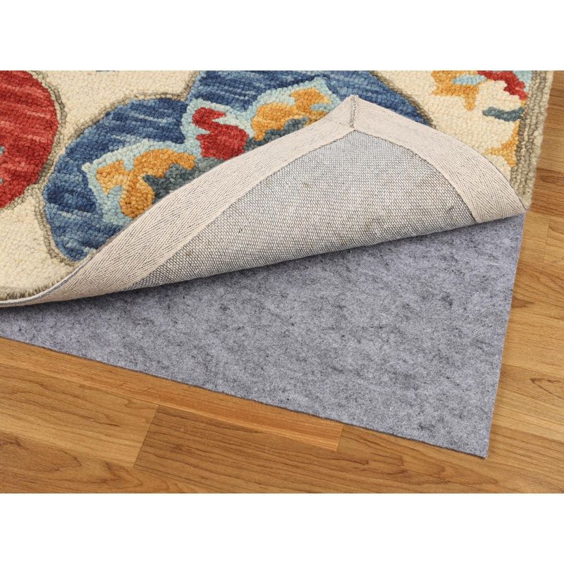 Non-Slip Gripper Mat Floor Protector Polyester Felt and Rubber Indoor Area Rug Pad by Blue Nile Mills, 3 of 6