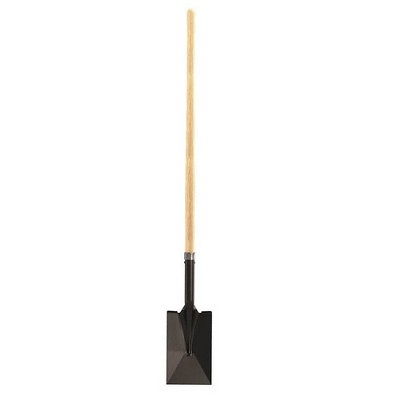 Bon Tool 84-226 Garden Spade - 12-inch X 7 1/2-inch - 48-inch Wood Handle