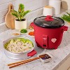 So Yummy By Bella 16 Cup Rice Cooker And Steamer Red : Target