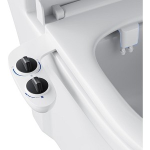 Garvee Mechanical Bidet Attachment, Bidet Attachment for Toilet, Toilet Bidet with Dual Self-Cleaning Nozzles, Rear and Feminine Wash - 1 of 4