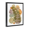 Stupell Industries Abstract Fern & Pebbles, 17" x 21" - 3 of 4