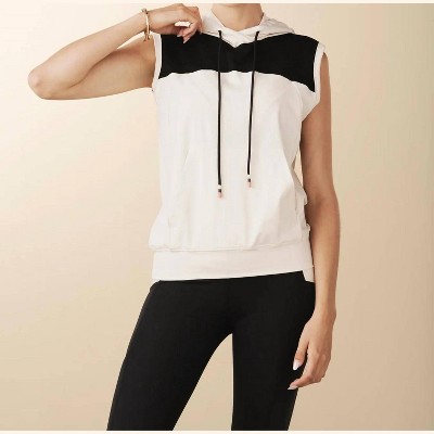 Women's Sleeveless Warm Up Hoodie - Losano