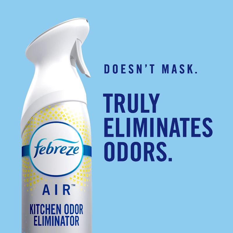 Febreze Aerosol Room Spray Air Freshener - Fresh Lemon Scent - 8.8oz, 4 of 11