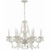 Crystorama Lighting Paris Market 6 - Light Chandelier in  Antique White - 2 of 4