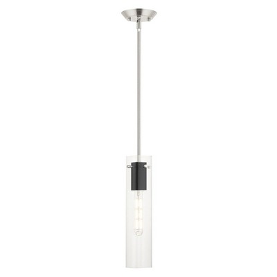 Livex Lighting Beckett 1 - Light Pendant in  Brushed Nickel