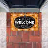 Stupell Industries Welcome Pumpkin Candy Corn Printed Outdoor Door Mat, design by Emily Cromwell, 18"x30" - 4 of 4