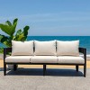 Viola 3 Seater Sofa - Indoor/Outdoor - PAT7752 - Safavieh - 2 of 2