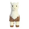 Aurora Medium Two-Tone Alpaca Eco Nation Eco-Friendly Stuffed Animal Brown 9.5" - 3 of 4