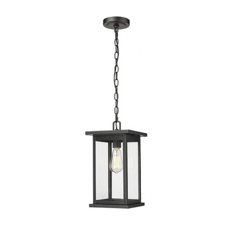 Millennium Lighting Bowton 1 - Light Pendant In Powder Coat Black : Target