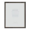 Kate and Laurel Blake Fold Framed Printed Glass by Elizabeth Silver, 16x20, Gray - 4 of 4