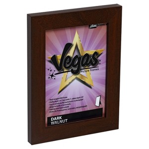 Ambiance Vegas Frame w/ Acrylic Glazing - Dark Walnut, 5x7