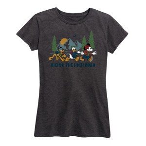 Women's - Disney - Hiking The High Road Short Sleeve Graphic T-Shirt - 1 of 4