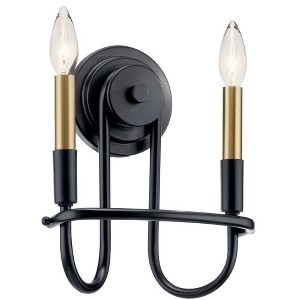 Kichler Lighting Capitol Hill 2 - Light Sconce in  Black - 1 of 1