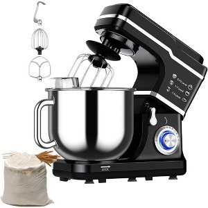 Electric Food Stand Mixer 660W 10 Speed 7.5 Quart Tilt-Head Kitchen Beater Mixer - 1 of 4