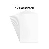 MyOfficeInnovations Message Pads 5" x 8" Unruled White 100 Sh./Pad 12 Pads/PK 163451 - image 2 of 4