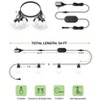 Lepro ZB1 AI Smart Outdoor String Lights APP Control, RGB+IC+Warm White Outdoor Lights, Alexa Google Enabled, NO Remote, 2.4 GHz WiFi+Bluetooth - 3 of 4