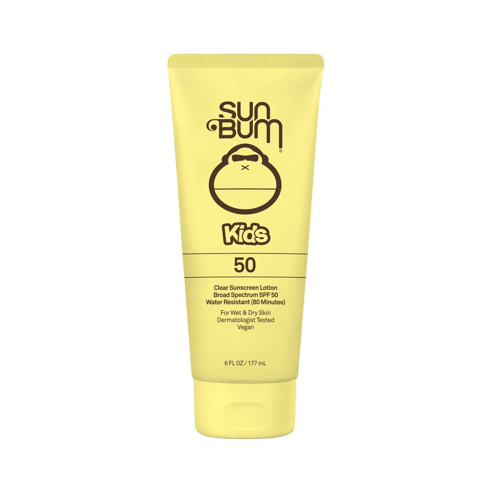 Photos - Sun Skin Care Sun Bum Kids' Clear Sunscreen Lotion - SPF 50 - 6 fl oz