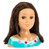 Klein: Hairstyling Head Mia - Pink & Teal, 10.6" Doll Head & 13pc Ages 3+ - 3 of 4
