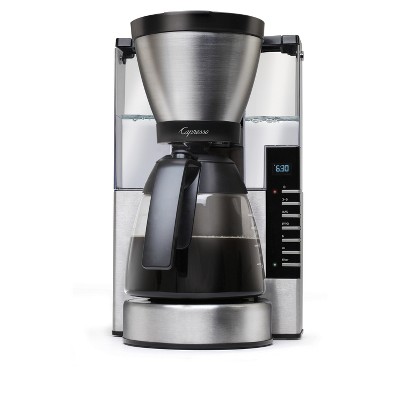 Capresso 10-Cup Rapid Brew Coffee Maker with Glass Carafe MG900 - Stainless Steel 497.05