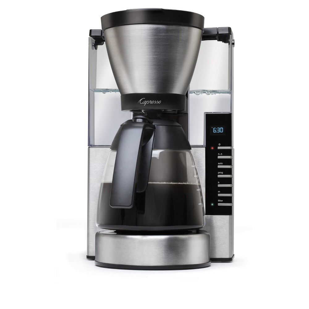 Capresso MG900 10-Cup Rapid Brew Coffee Maker Stainless Steel with Glass Carafe - 497.05