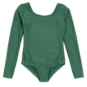 Leveret Girls Long Sleeve Leotard - 1 of 4