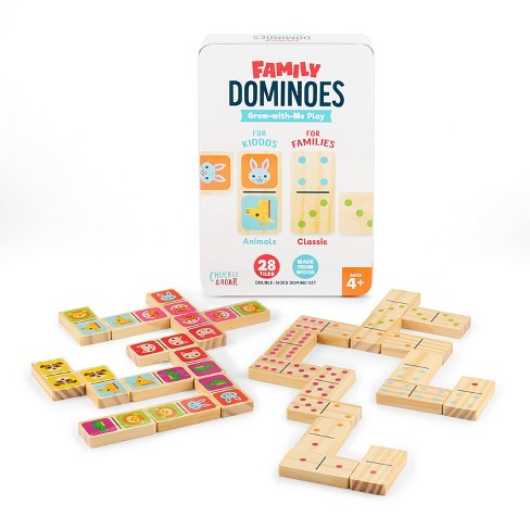 Chuckle & Roar Family Dominoes - image 1 of 4