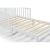 PAGED Toddler Bed Wooden Baby Bed Frame with 4 Side Guardrails and Slatted Deisgn for Bedroom - 2 of 4