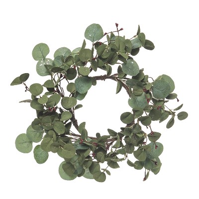 Transpac Foam 16 in. Green Christmas Dream Wreath