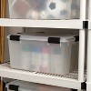 IRIS USA WEATHERPRO Airtight Plastic Storage Bin with Lid and Seal and Secure Latching Buckles - 2 of 4