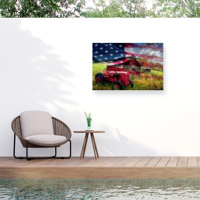 Trademark Fine Art - Celebrate Life Gallery Stars and Stripes Forever Matted Framed Art