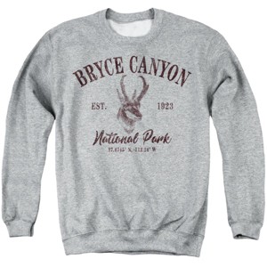 Men's Bryce Canyon National Park Pronghorn Icon Crewneck Sweatshirt - 1 of 4