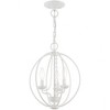 Livex Lighting Arabella 3 - Light Chandelier in  White - 2 of 3