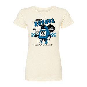 Women's - Ford - Ford Refresh Refuel Fitted Graphic T-Shirt - 1 of 3
