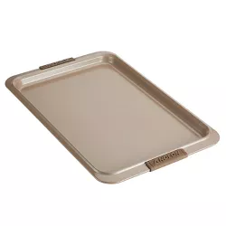 Anolon Advanced Bronze Bakeware 11" x 17" Nonstick Cookie Sheet with Silicone Grips