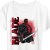 Women's - Marvel - Blade With Logo Short Sleeve Graphic T-Shirt - 2 of 4