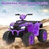Infans 24V Kids Ride-On Electric ATV 4-Wheeler Quad Car with Wireless Connection - 4 of 4