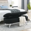 Twin Size Metal Bed With 4 Wheels And Guardrails Car-shaped Platform Bed Frame With X-Shaped Frame Shelf For Bedroom - 2 of 4
