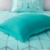 Sapphtopaz 4 Piece Sheet Set, Metallic Printed Comforter Set for Women, Men, Kids & Teens - 3 of 4