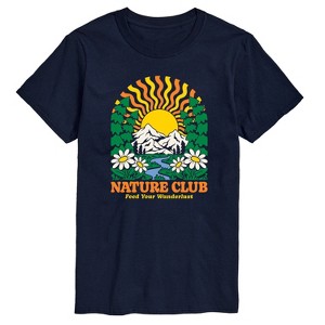 Men's - Instant Message - Nature Club Sunset Short Sleeve Graphic T-Shirt - 1 of 4