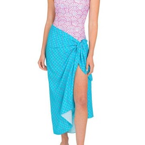 RuffleButts Women's Convertible Sarong Cover-Up - 1 of 4