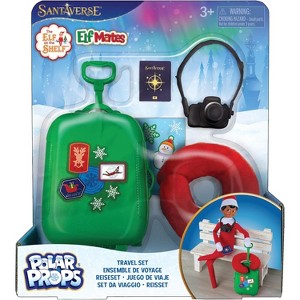 Elf on the Shelf Polar Props Travel Set – 5-Piece Accessory Kit, Ages 3 and Up - 1 of 4