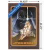 Trends International Star Wars: A New Hope - Galaxy Pose Framed Wall Poster Prints - 3 of 4
