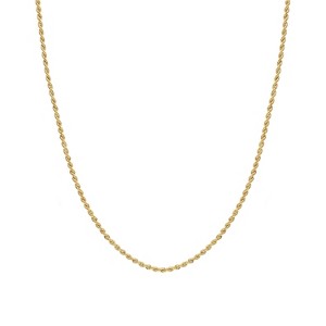 Giorgio Di Vicenza 14K Gold 1.6mm Rope Chain Necklace - 1 of 2