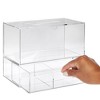 Juvale Acrylic Tissue Dispenser Box with Pull Out Drawer for Bathroom, 9.3 x 7 x 5 In - 3 of 4