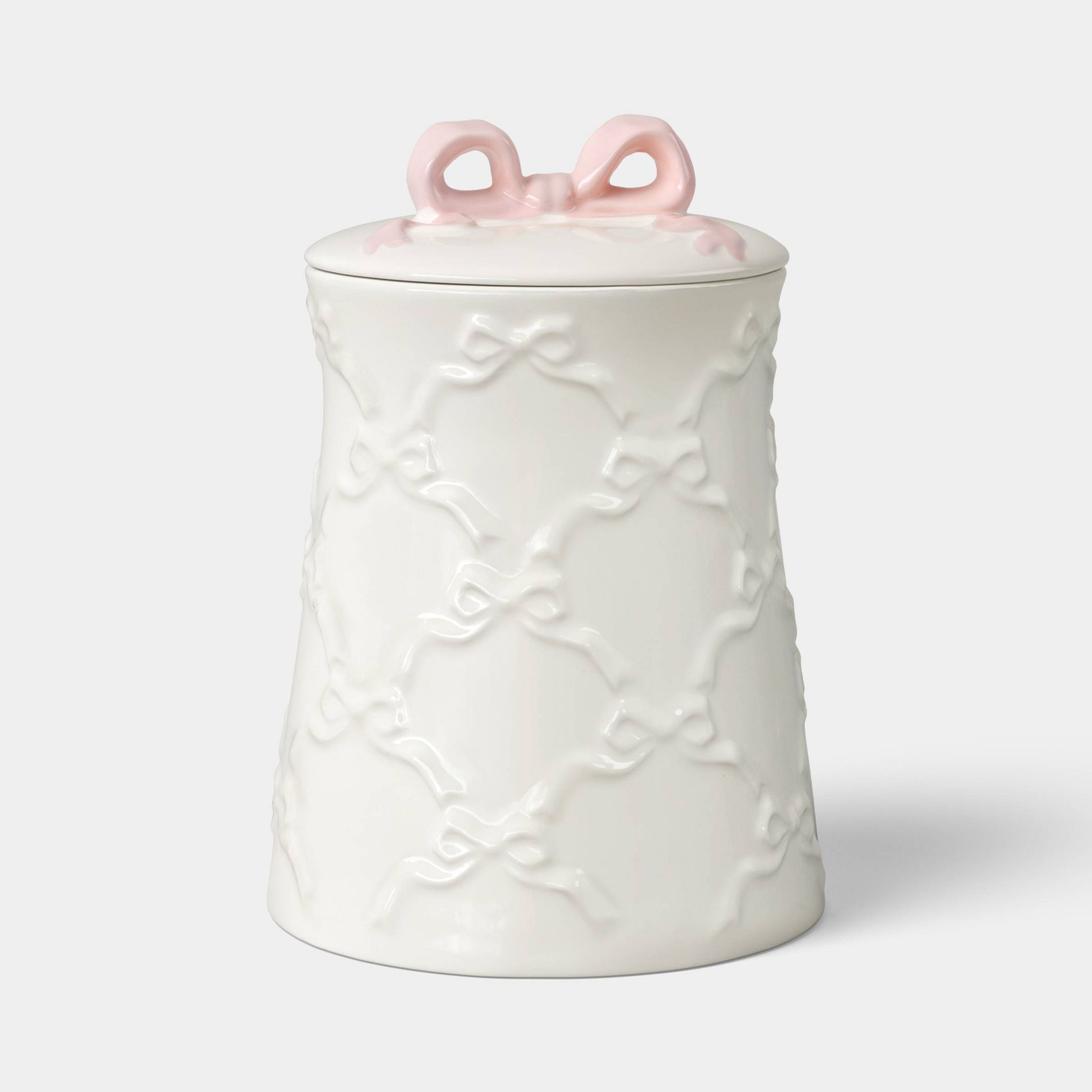 50.64 fl oz Bow Food Canister Cream - Room Essentials™