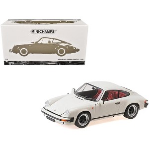 1983 Porsche 911 Carrera Coupe 3.2 White 1/18 Diecast Model Car by Minichamps - 1 of 3