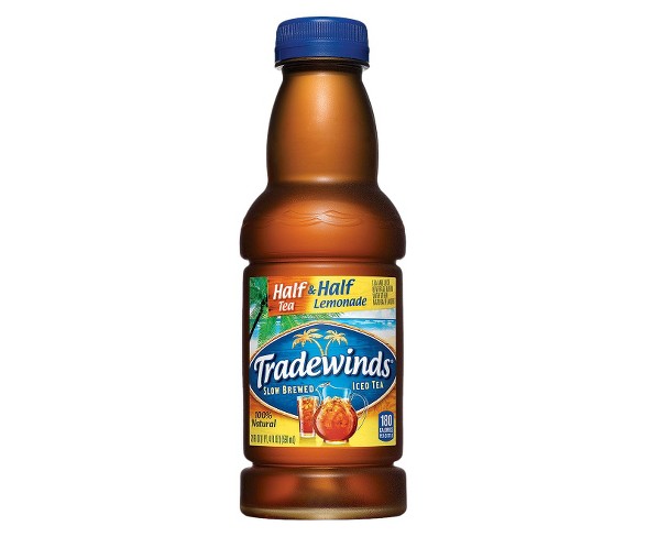 Tradewinds Slow Brewed Iced Tea Half Tea & Half Lemonade - 20 fl oz Bottle