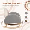 Kids Sofa, Rocking Toddler Sofa Chair, Gift for 18-36 Months - 4 of 4