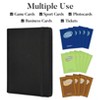 Itopfox Trading Card Binder 9 Pocket, PU Cover Card Collection Binder for 360 Cards, Premium Card Book, Sturdy Holder for YuGiOh, MTG, TCG, Game - 3 of 4