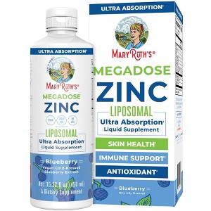 MaryRuth's Zinc Liposomal, Blueberry, 15.22 oz - 1 of 4